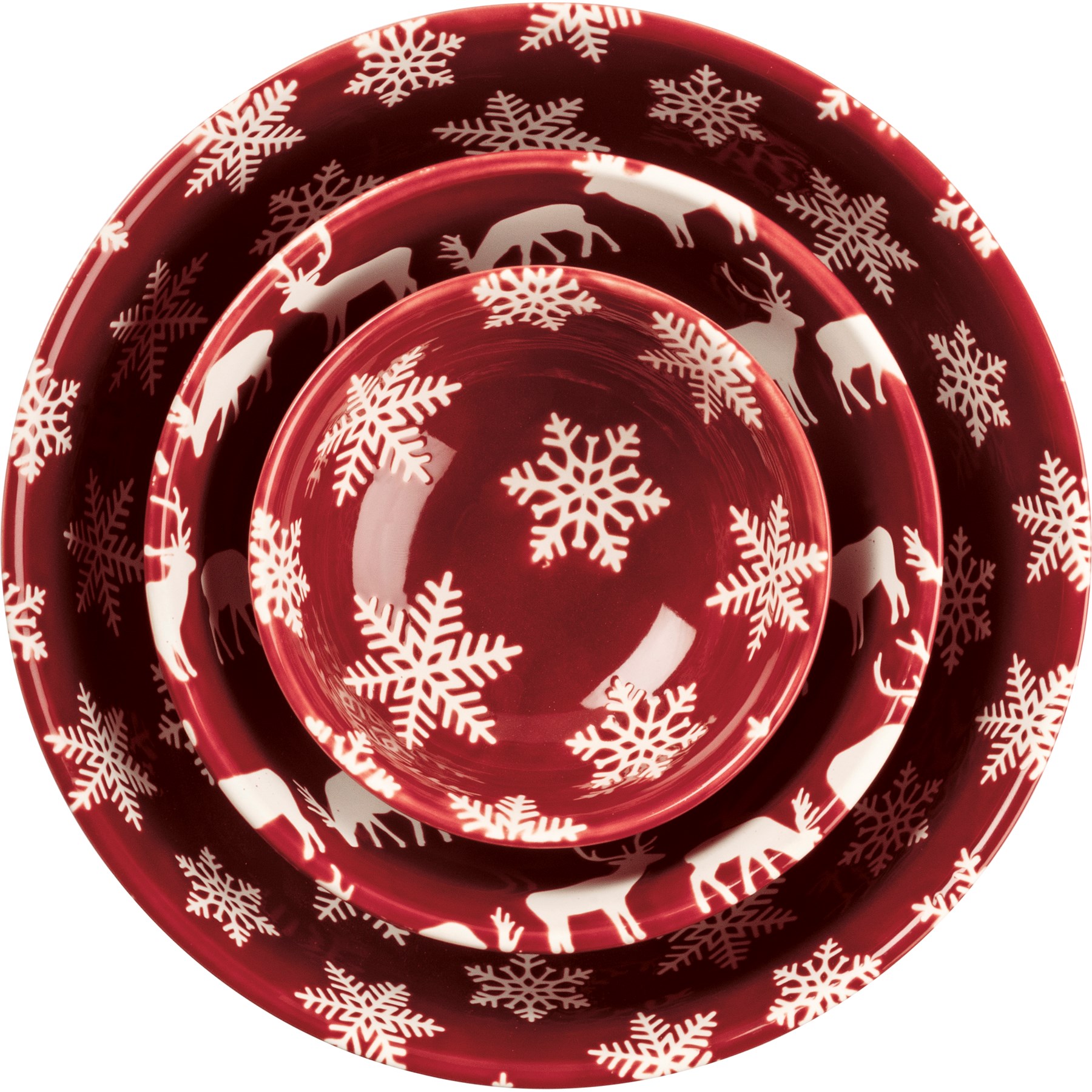 Primitives By Kathy 12 Inches Diameter Stoneware Merry Christmas Giving Accent Plate 36097 
